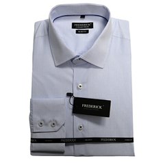 Pánská košile s dlouhým rukávem - střih REGULAR - vzor F594