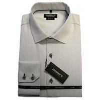 Pánská košile s dlouhým rukávem - střih SLIM - vzor F776