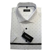 Pánská košile s krátkým rukávem - střih REGULAR - vzor F797