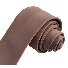 Pánská kravata K1 - vzor 70 - JEMNĚ RŮŽOVÁ - MATNÁ