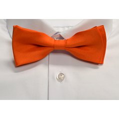 Pánský motýlek M1 - vzor 30 -ORANŽOVÝ - MATNÝ