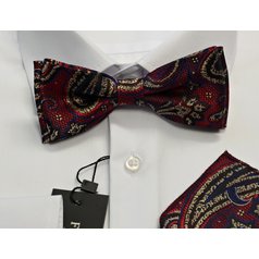 Pánský motýlek s kapesníkem M5 - vzor 347