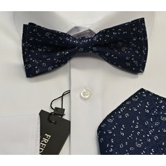 Pánský motýlek s kapesníkem M5 - vzor 359