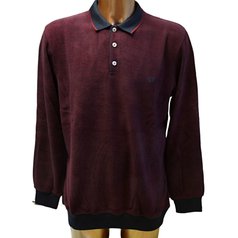 Pánská mikina bordó barvy - MIK036 - L