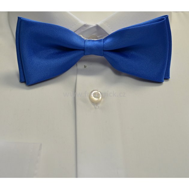 Pánský motýlek M1 - vzor 56 - NEBESKÝ MODRÝ MATNÝ (2).JPG