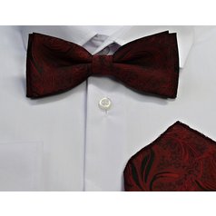 Pánský motýlek s kapesníkem vzor - 126 (5).JPG